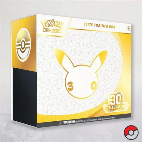30th Anniversary ETB, Raw Sealed – front photograph